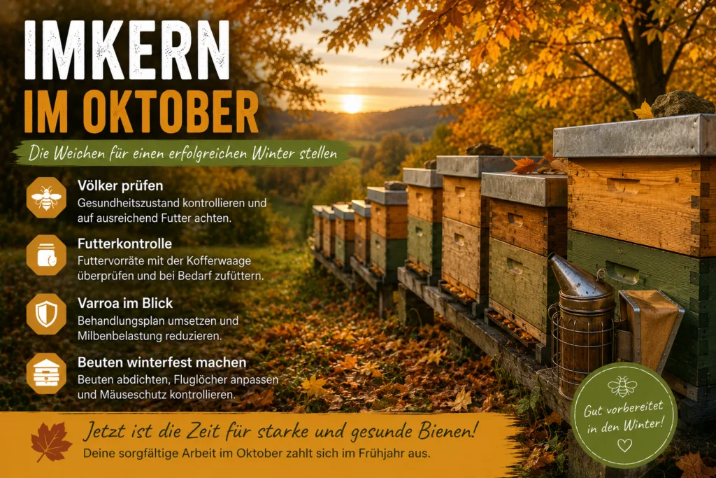 Imkern im Oktober