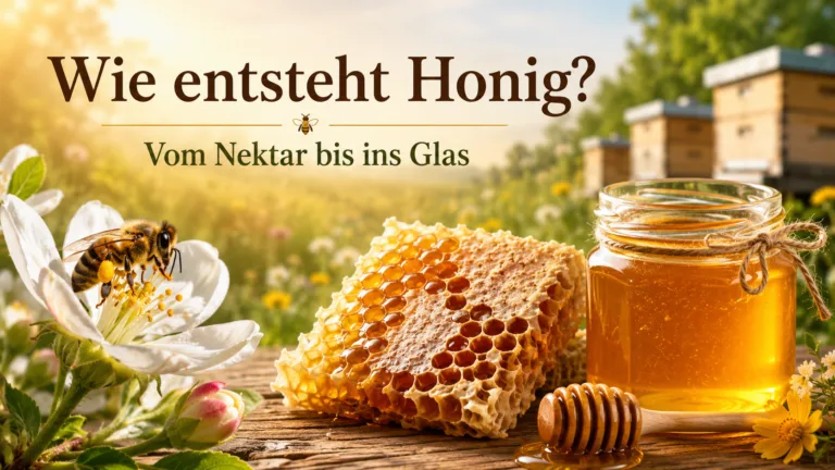 Wie Honig entsteht: Vom Bienenstock zum Glas