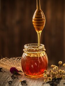Honig im Glas, wie entsteht er ?