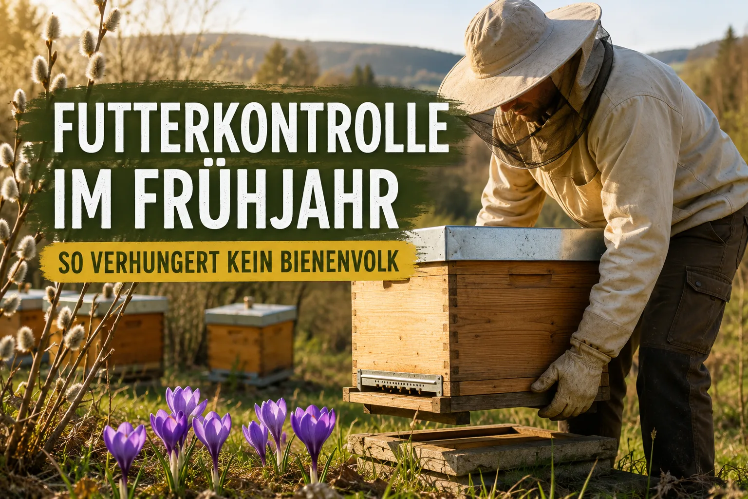 Futterkontrolle im Frühjahr