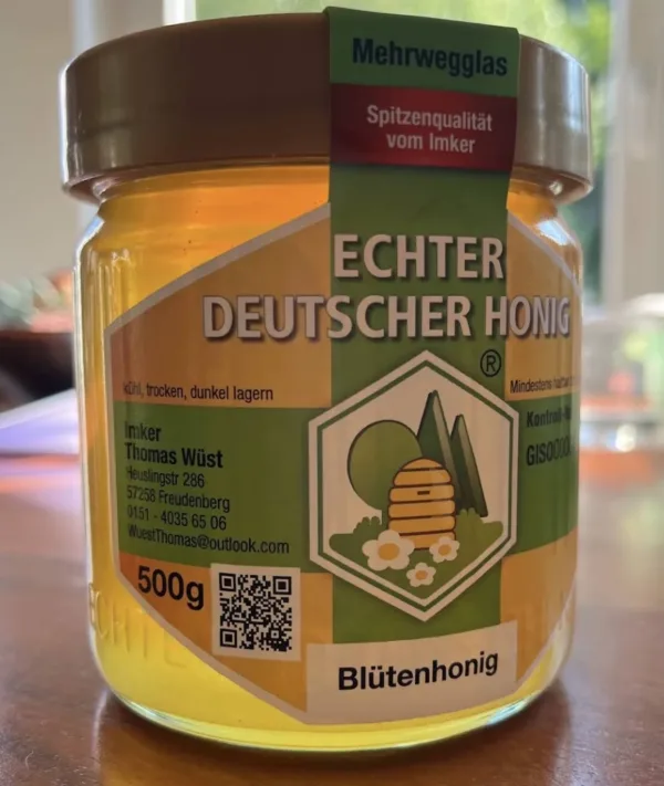 Blütenhonig aus dem Siegerland